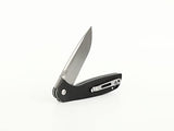 Ganzo G6803-BK Folding Pocket Knife 8CR14C Stainless Steel Blade G10 Anti-Slip Handle with Clip Hunting Fishing Camping Outdoor EDC Knife (Black)