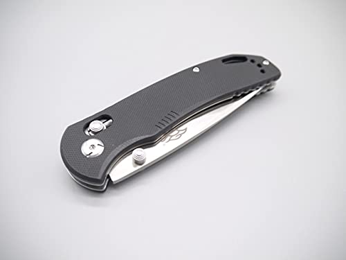 Ganzo G7531 Folding Bowie Pocket Knife 440C Stainless Steel Blade G10