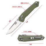 Ganzo Firebird FB7651 440C Blade G10 Handle Pocket Folding Knife EDC Tool Outdoor Survival Hunting Camping Tool