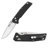 GANZO Firebird F7601 Pocket Folding Knife 440C Stainless Steel Blade G-10 Anti-Slip Handle with Clip Hunting Gear Fishing Camping Folder Outdoor EDC Knife