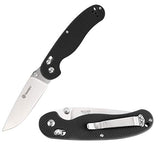 GANZO D727M-GR Pocket Folding Knife D2 Steel Blade G10 Handle with Clip Hunting Fishing Camping Outdoor EDC Knife