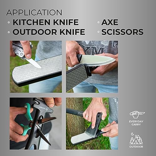 Tungsten Steel Knife Sharpener Portable Outdoor Knife Sharpener