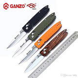 Ganzo G746 Tactical Folding Knife 440C Blade G10 Handle Axis Lock