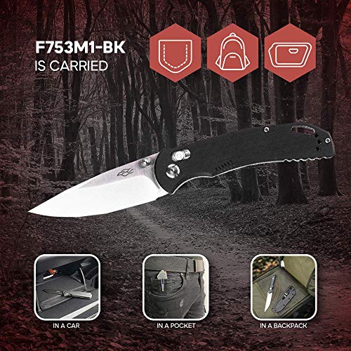GAF7551BK Ganzo Firebird G-Lock Pocket Knife Black