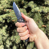 GANZO Firebird F7601 Pocket Folding Knife 440C Stainless Steel Blade G-10 Anti-Slip Handle with Clip Hunting Gear Fishing Camping Folder Outdoor EDC Knife